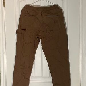 Bluenotes Brown Loose-Fit Joggers